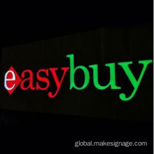 Led Acrylic Letter Straight Cut LED Acrylic Letter Factory
